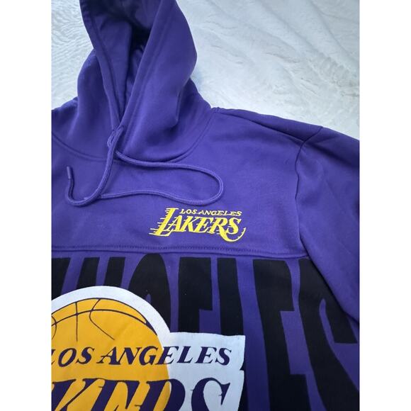 Los Angeles Lakers NBA Hoodie Men's M Licensed UltraGame New With Tags - Picture 2 of 9